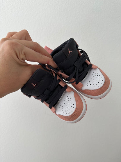Nike Jordan 1 mid GT || pink quartz (6C)
