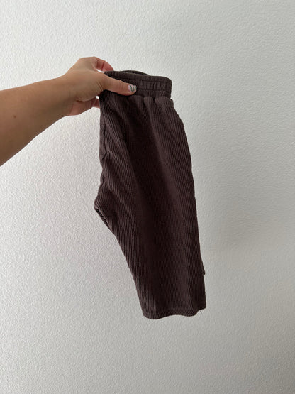 Zara ribbed wide leg pants || 2/3