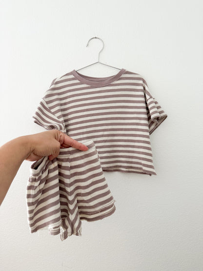 Rylee + Cru raw hem waffle set (2/3)