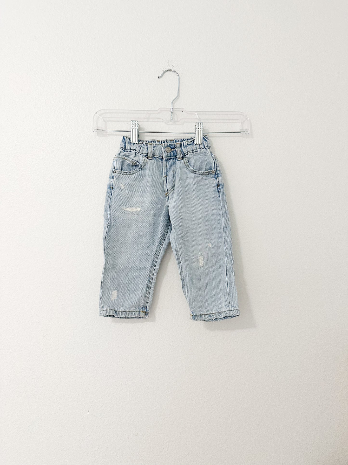 Zara distressed jeans (9/12)