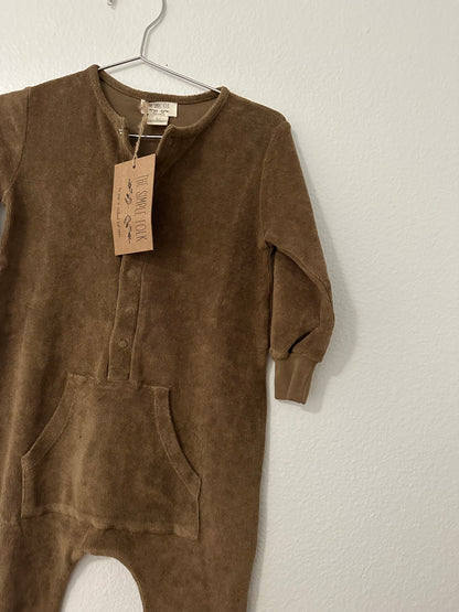 The simple folk terry long John in walnut || 2/3T