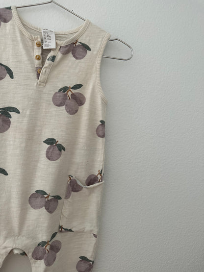 H&M plum romper (12M)