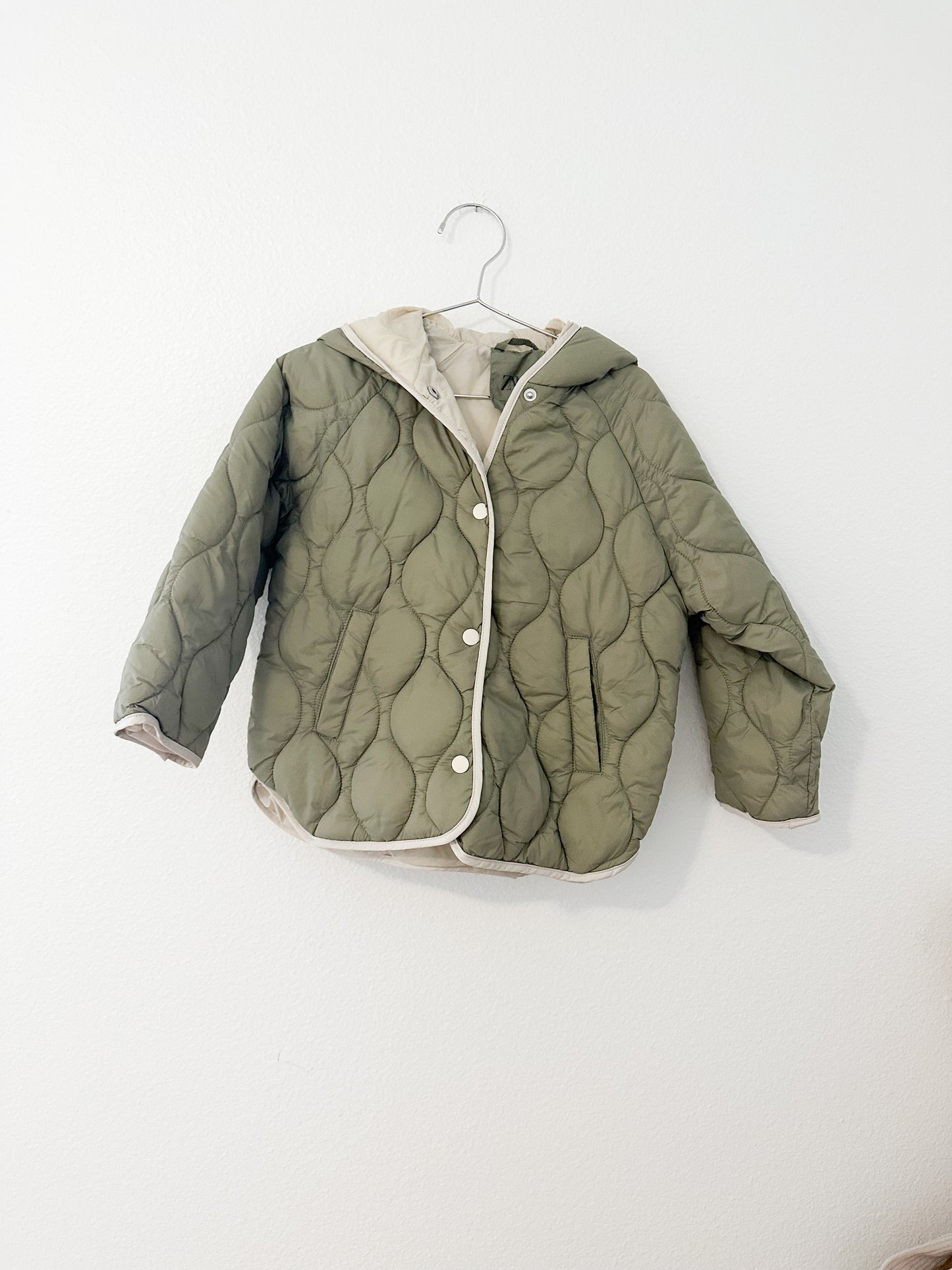 Zara quilted light jacket || 4/5
