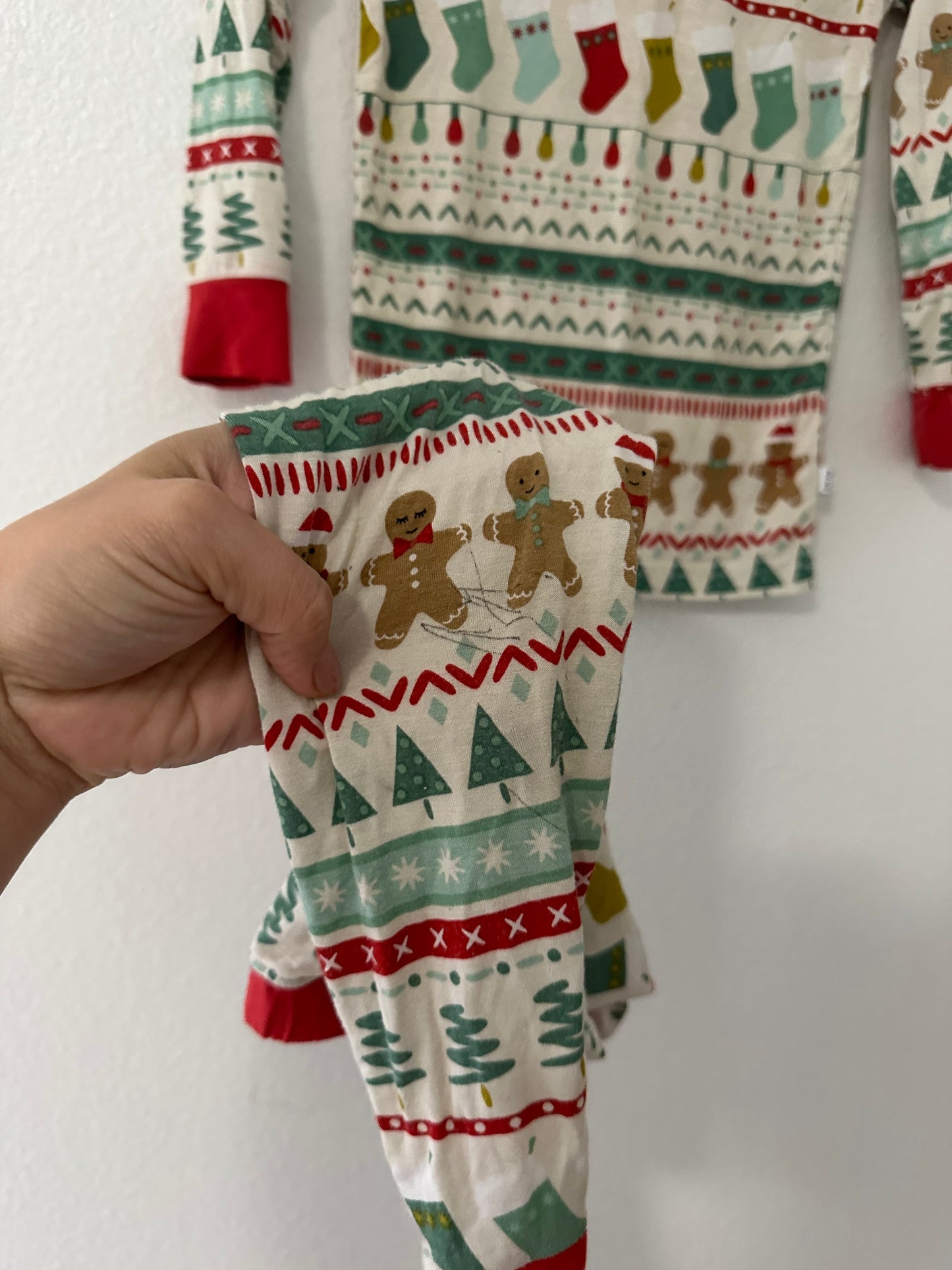 Little sleepies holiday two piece bamboo pajama (18/24)
