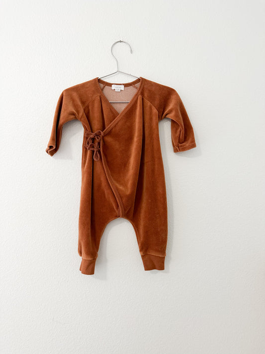 Angel dear velour wrap coverall (3/6)