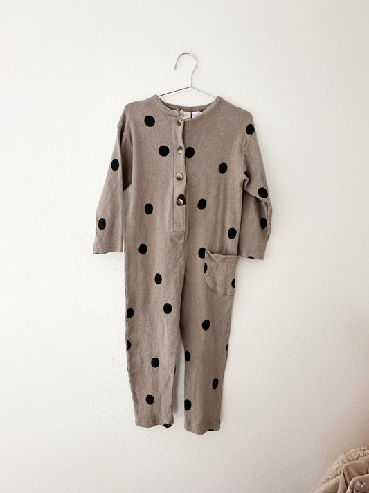 Zara ribbed jumpsuit (3/4)