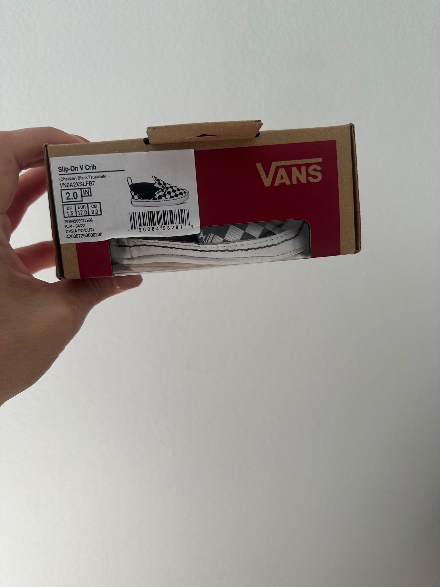Slip on vans crib (2.0)