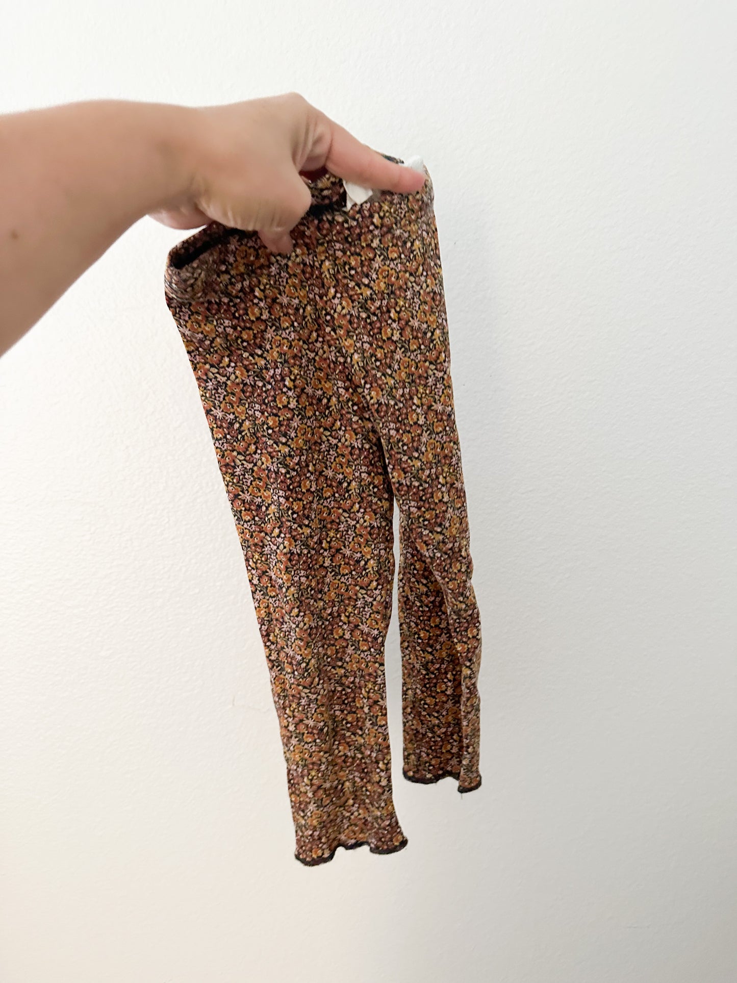 H&M floral leggings (2T)