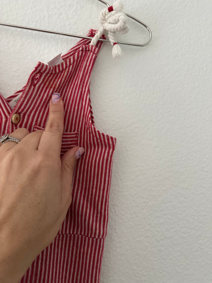 Zara stripe jumpsuit || 18/24