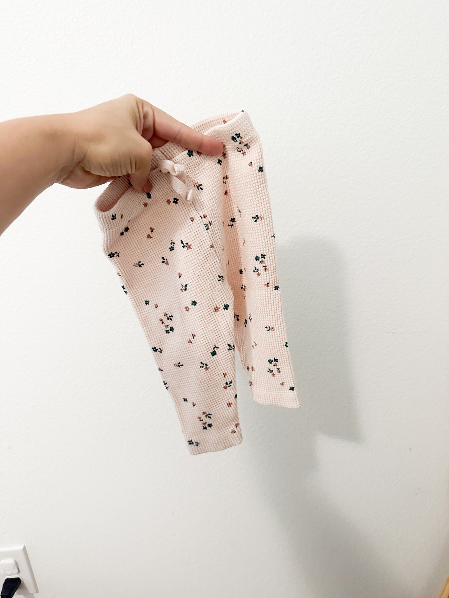 Zara waffle leggings || 3/6