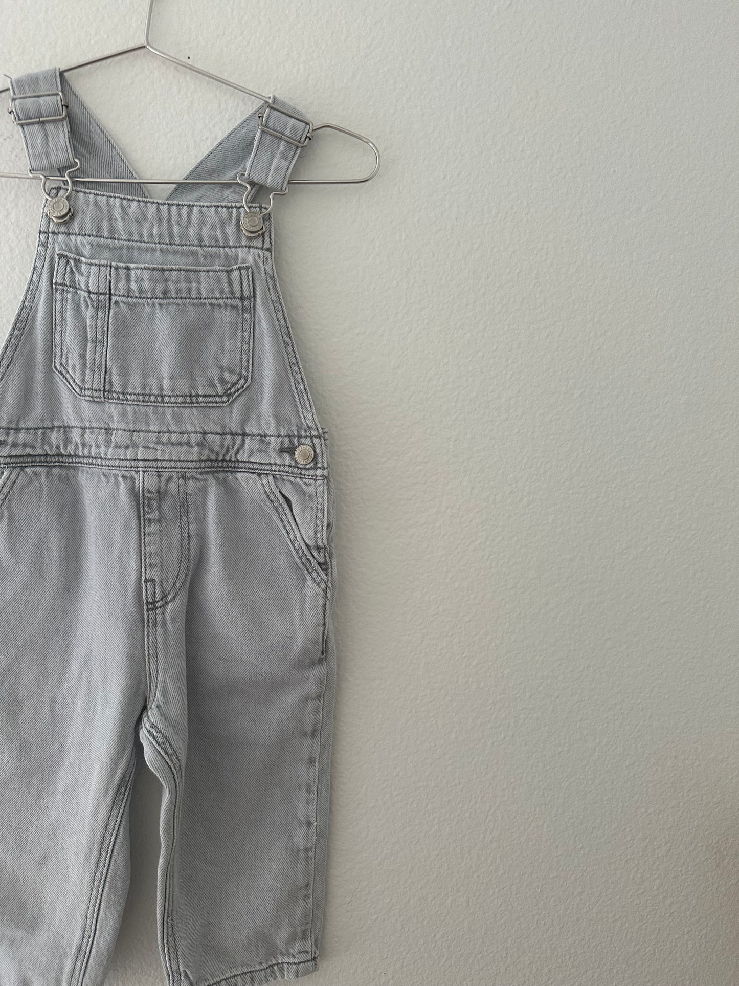 Zara denim overalls || 12/18
