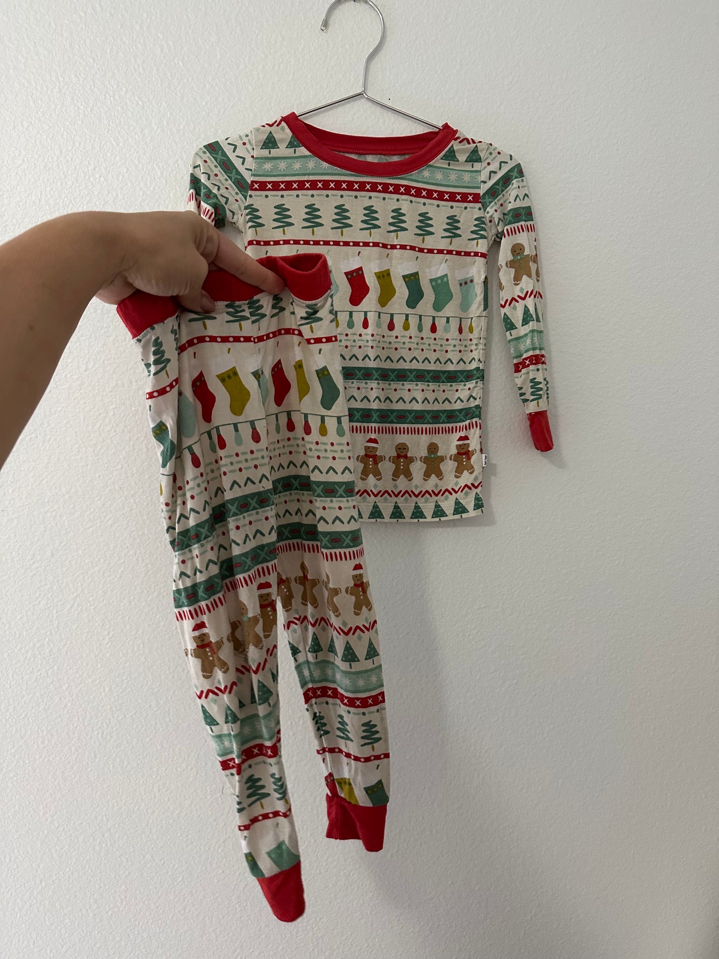 Little sleepies holiday two piece bamboo pajama (18/24)