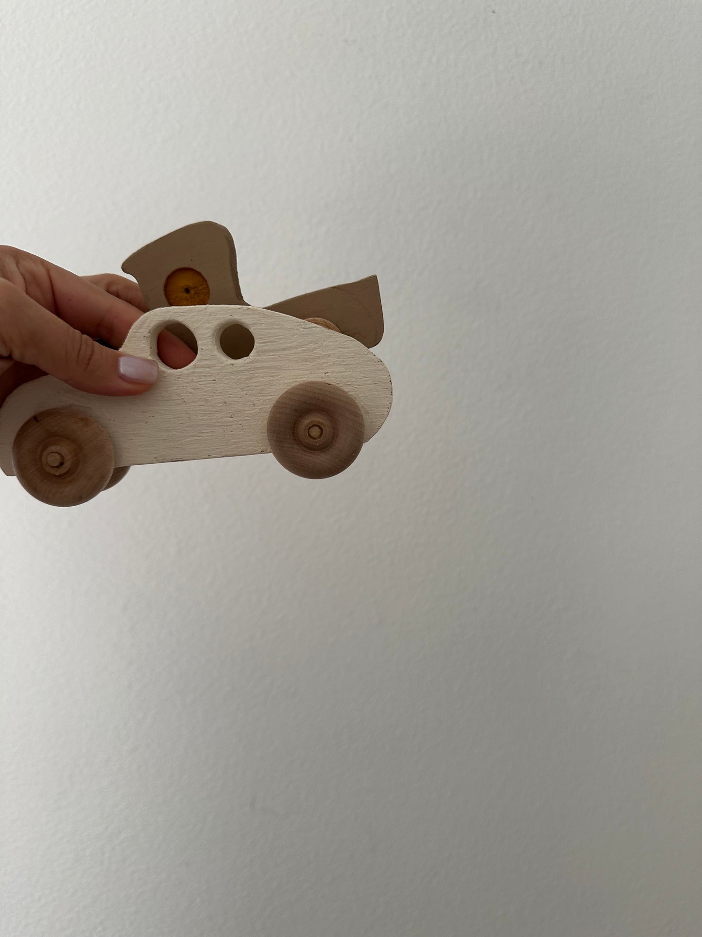 Wooden cars