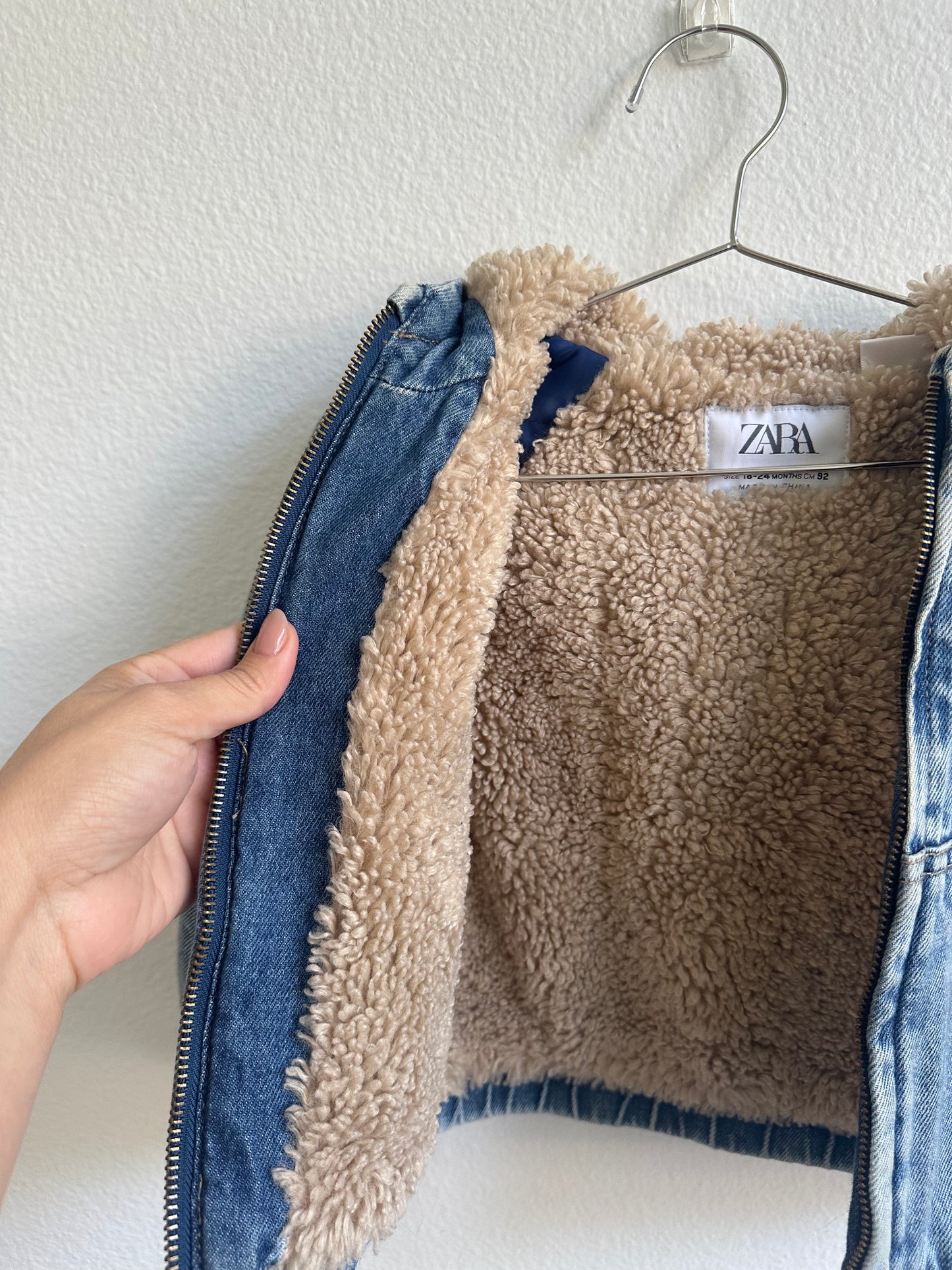 Zara denim jacket with hood (18/24)