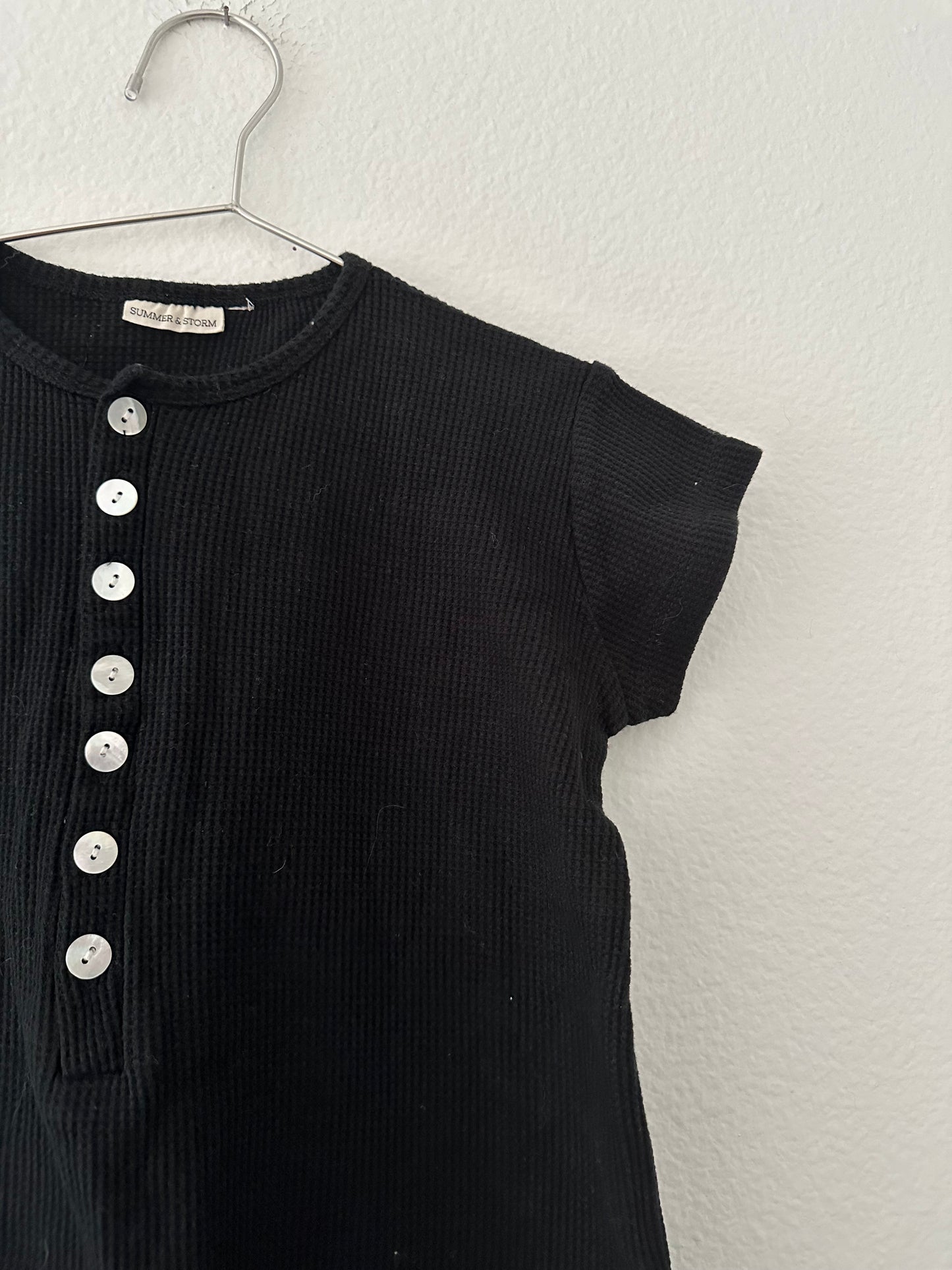 Summer + Storm waffle romper || 12/18