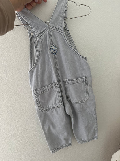 Zara denim overalls || 12/18
