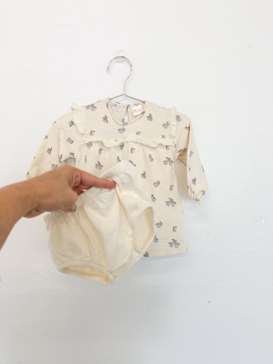 Zara plum set || 6/9