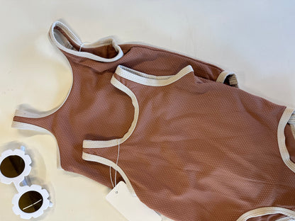 H&M textured bathing suit || 12M/18M