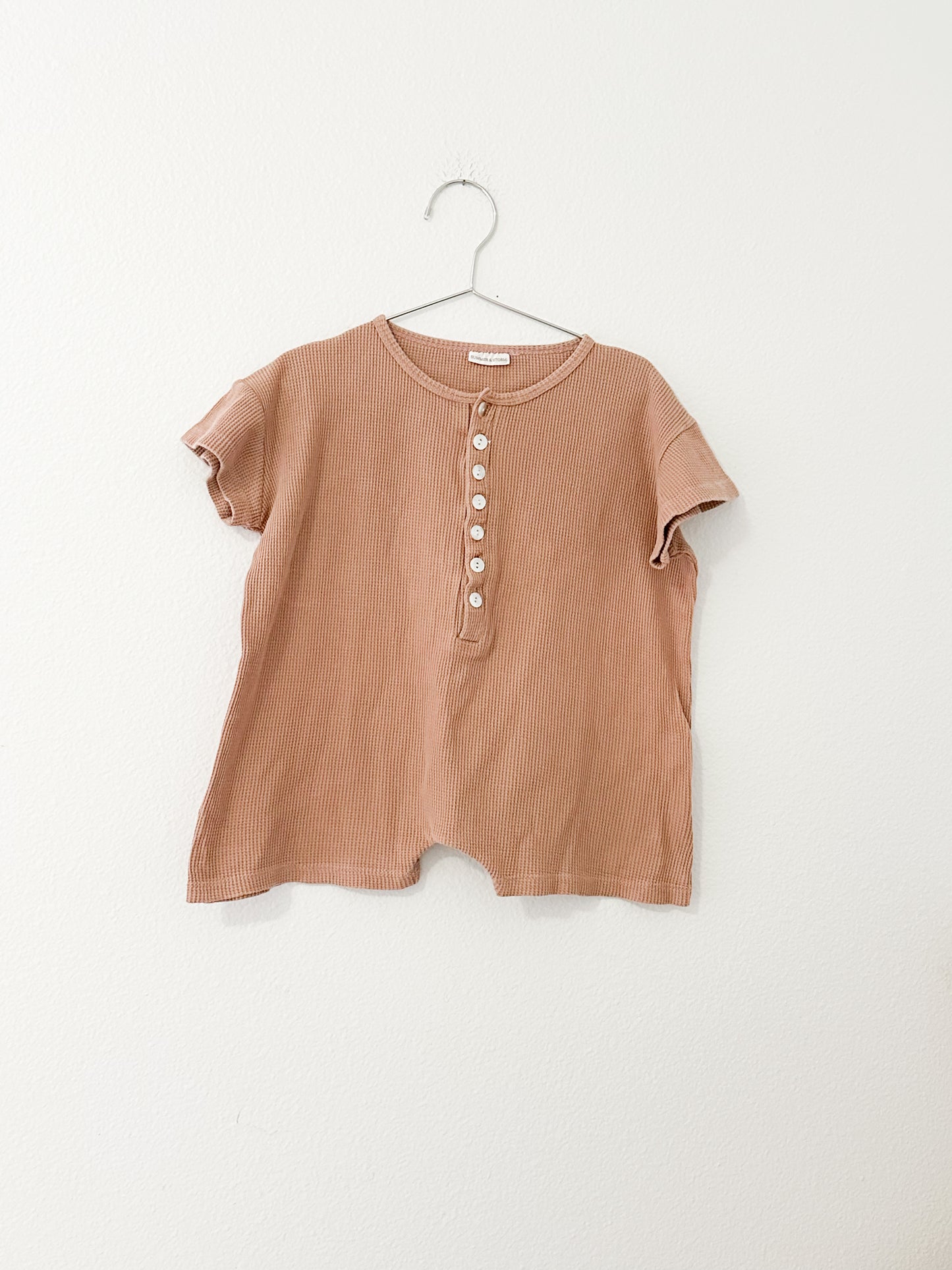 Summer + Storm waffle romper || 12/18