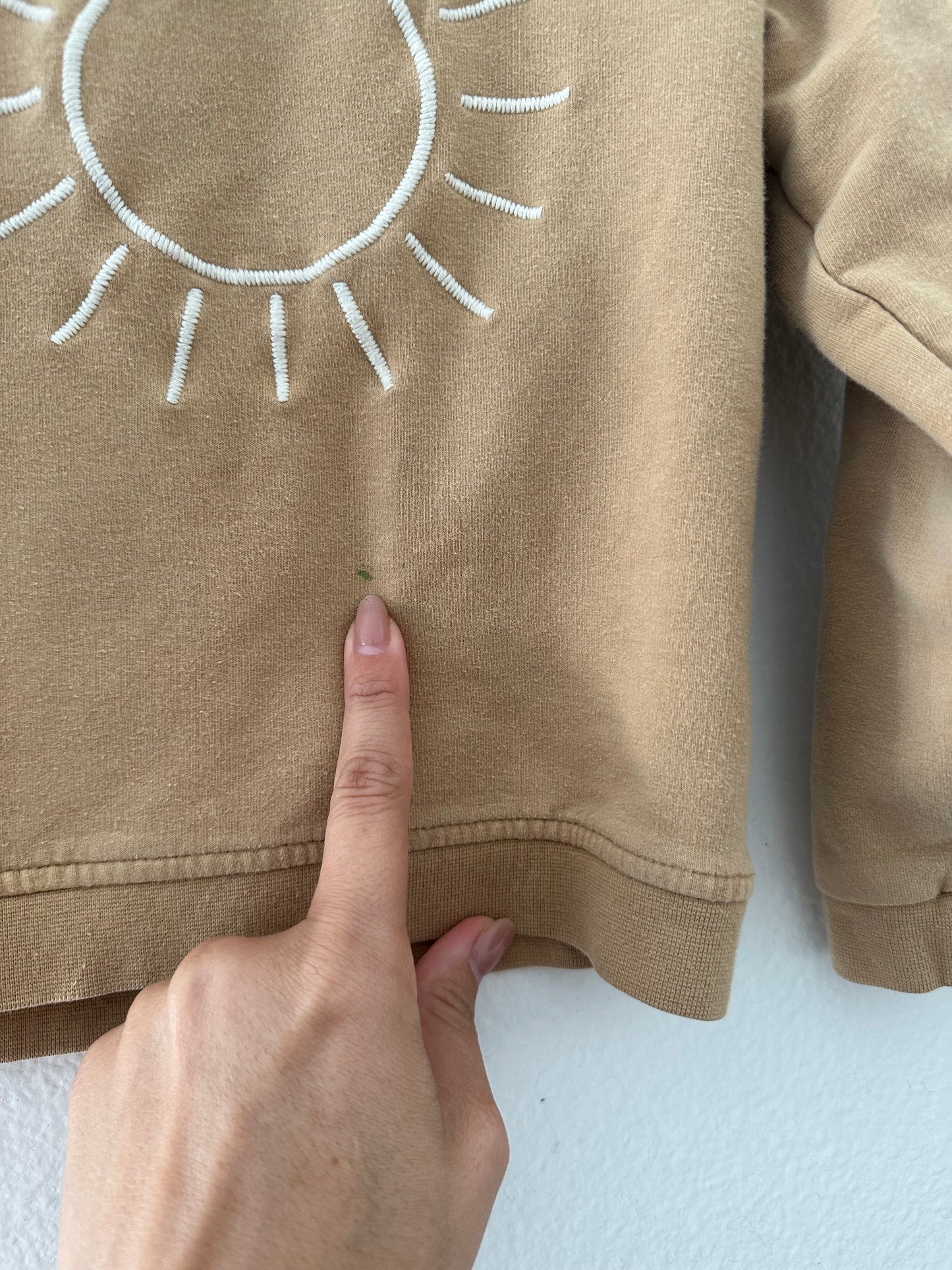 Quincy Mae sun sweatshirt (2/3)