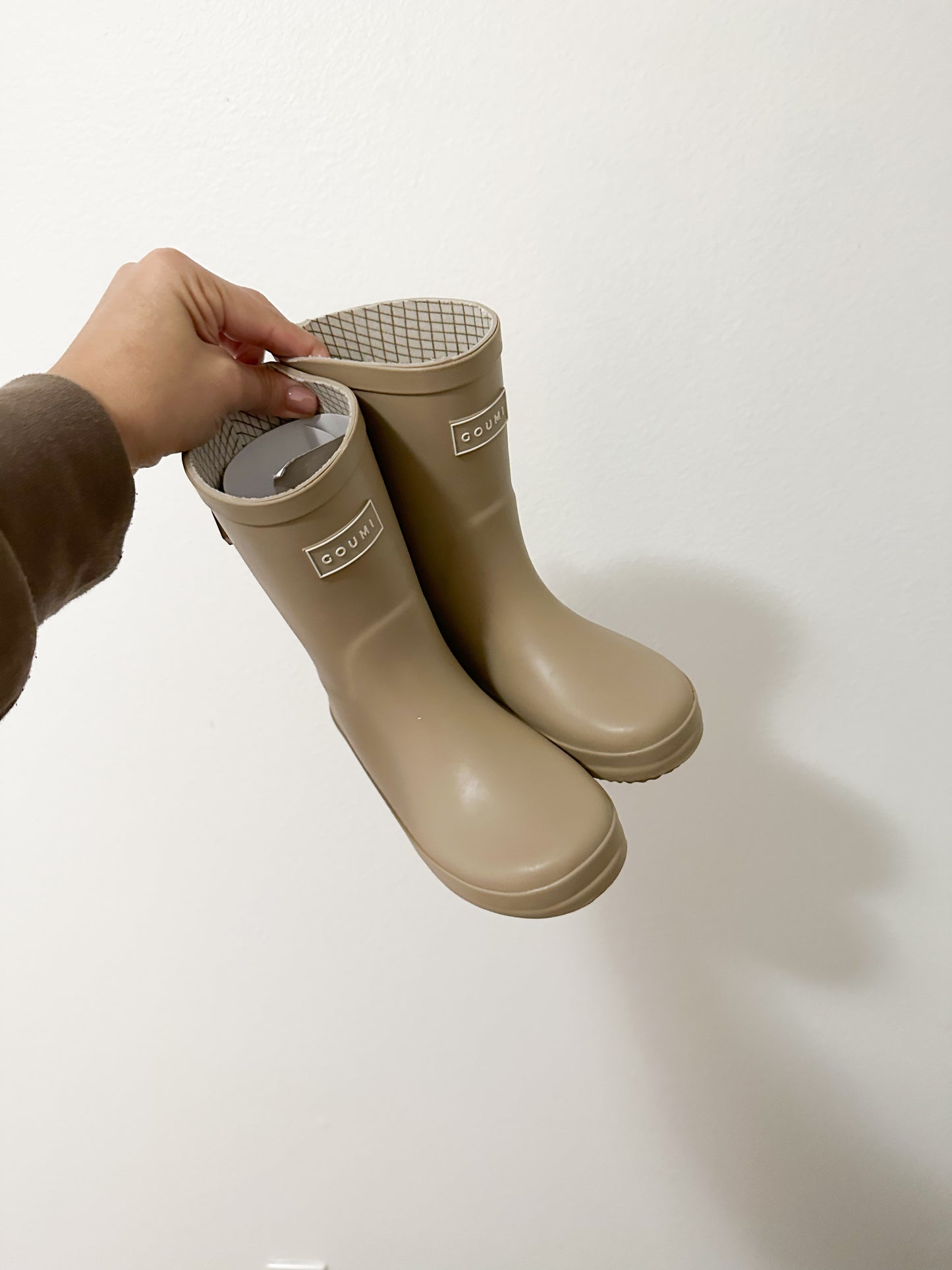 Goumi muddies rain boots || Dune (size 11)