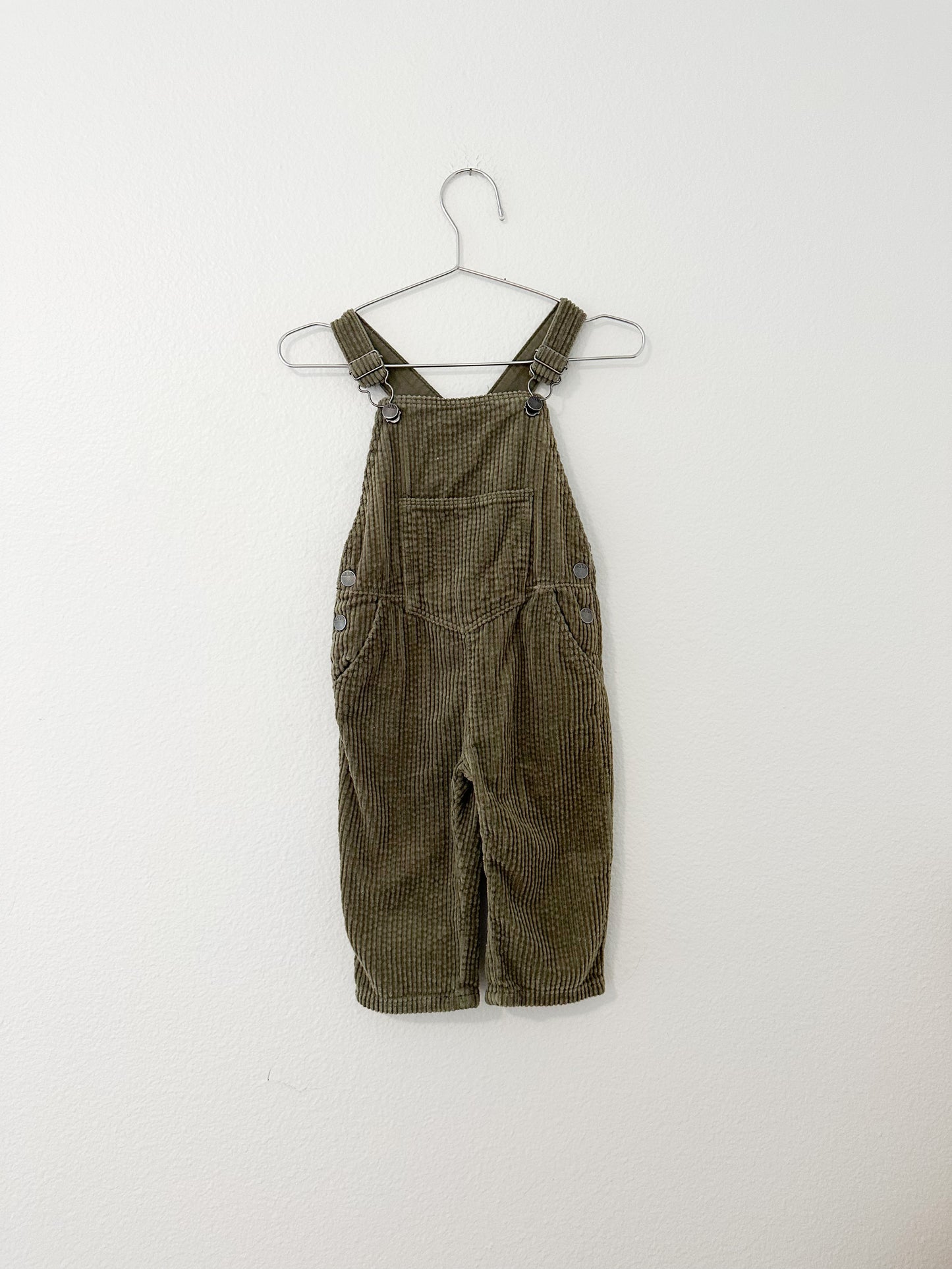 Zara corduroy overalls 6/9