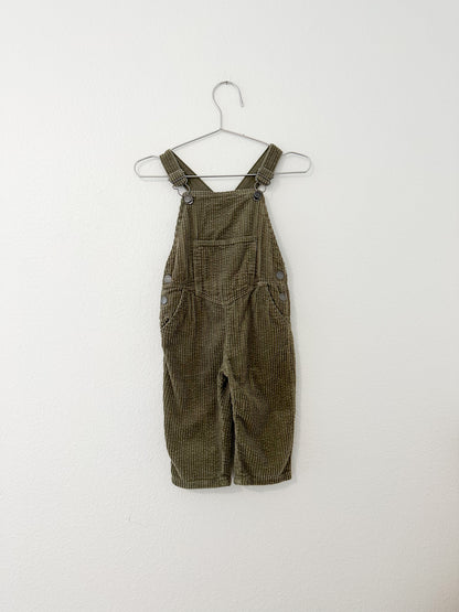 Zara corduroy overalls 6/9