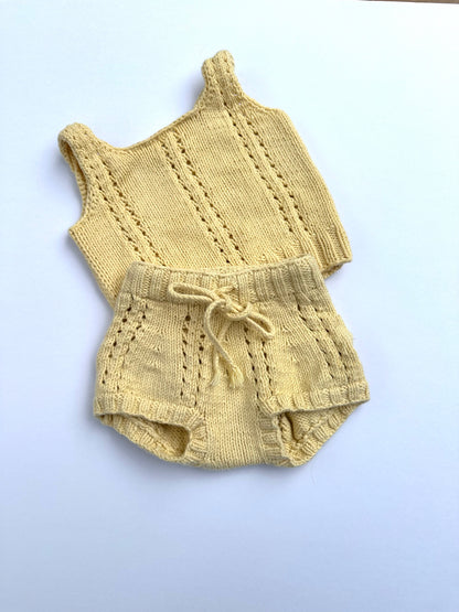 Misha an d Puff Sea Urchin set - Buttercream 6/12