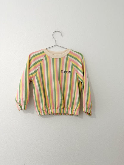 Mini rodini pastel striped sweatshirt (2/3) (92/98)