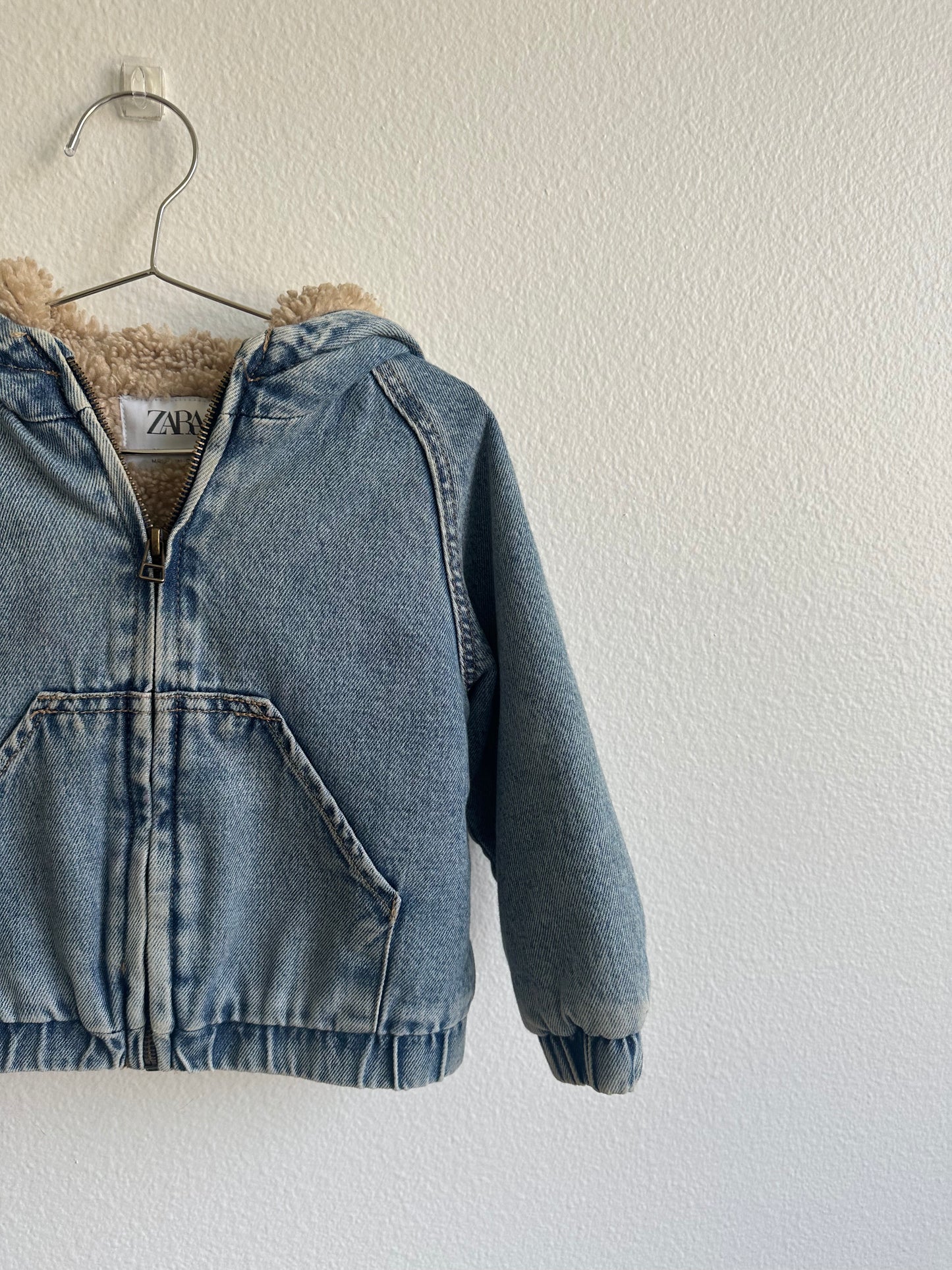 Zara denim jacket with hood (18/24)