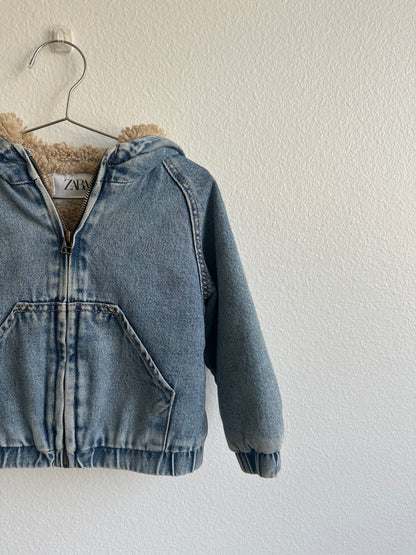 Zara denim jacket with hood (18/24)