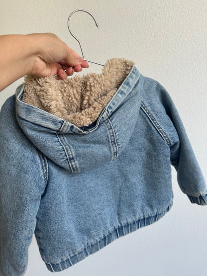 Zara denim jacket with hood (18/24)
