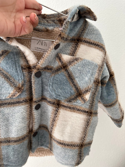 Zara HTF flannel jacket (18/24)