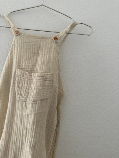 Zara woven overalls (3/6)
