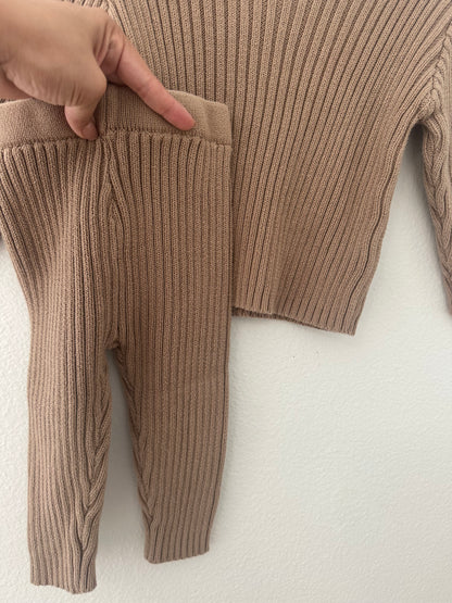 Luna & Luca chunky rib set|| acorn (12/18)