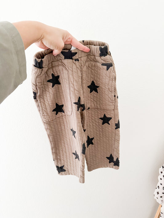 Zara quilted baggy pants || 3/4