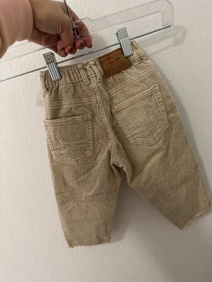 Zara corduroy relaxed pants (9/12)