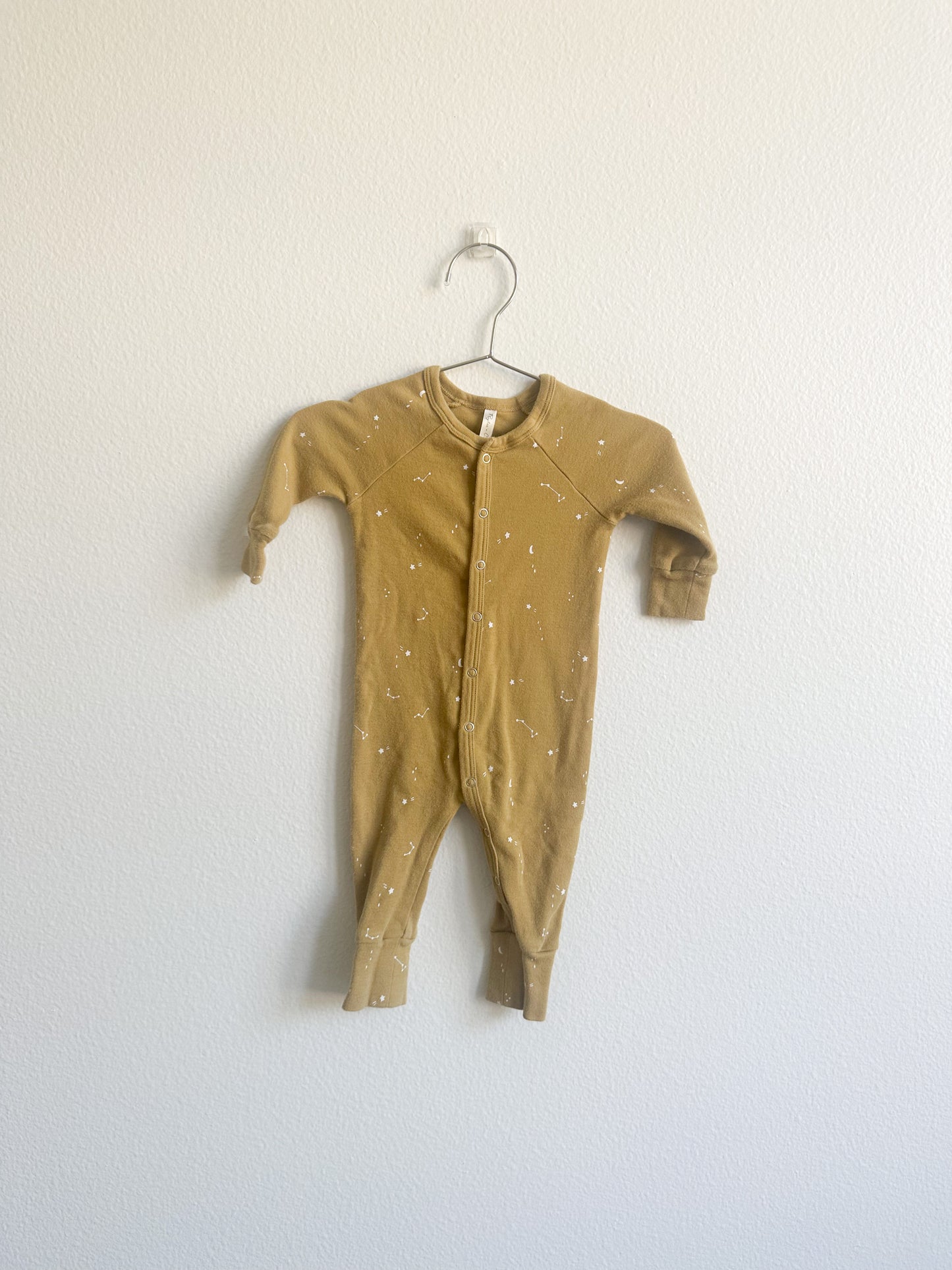 Rylee + Cru pajamas || Night sky yellow (3/6)