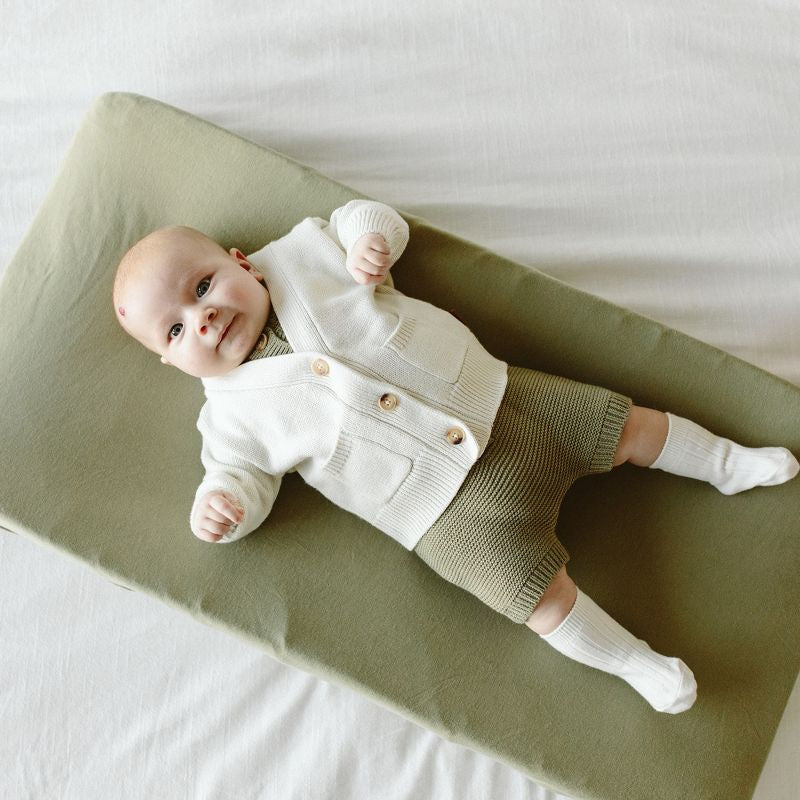 Goumi organic cotton knit cardi|| 0/3