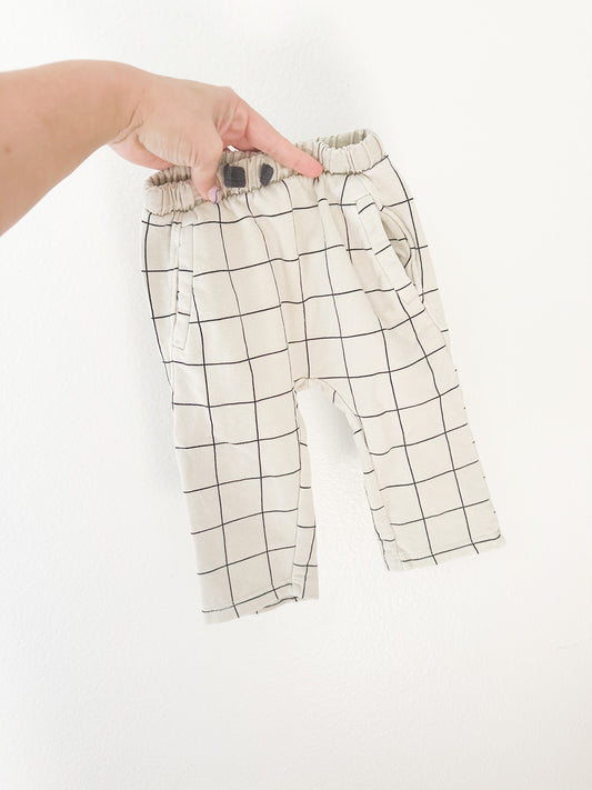 Zara windowpane pants|| 12/18