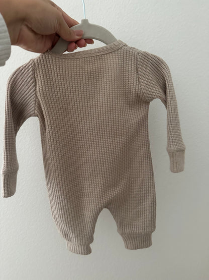 Oak + Dagger waffle romper (0/3)