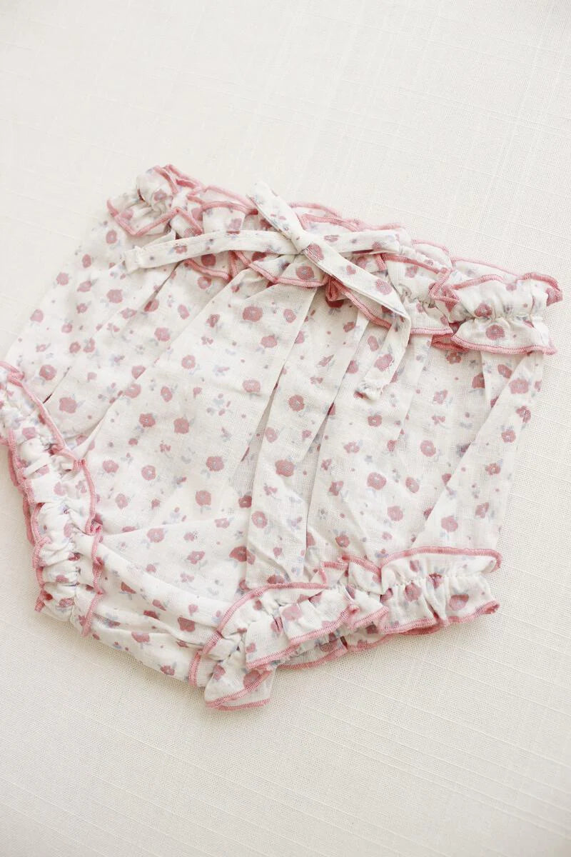 Fin + Vince picnic bloomers in vintage flower || 3/6