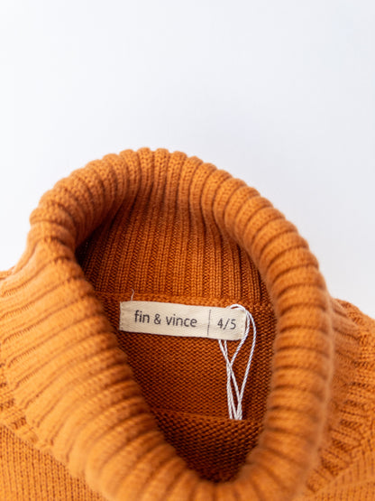 fin & vince || knit sweater || 4/5 y