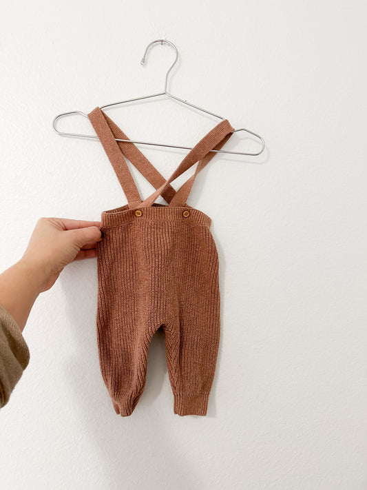 Zara suspender knit pants (1/3M)