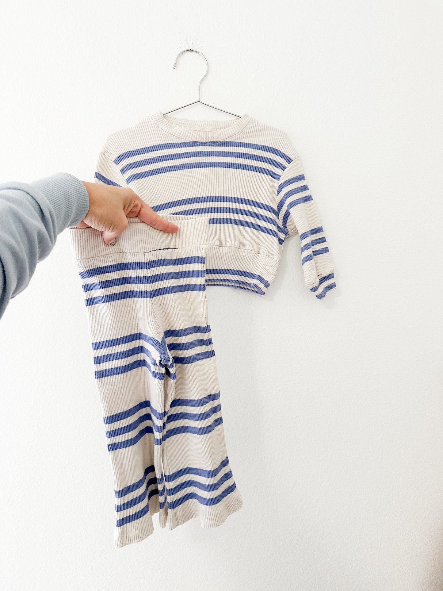 Millk ribbed set || 3T
