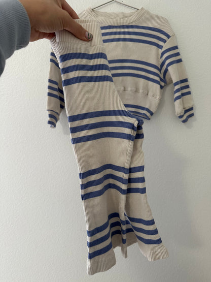 Millk ribbed set || 3T