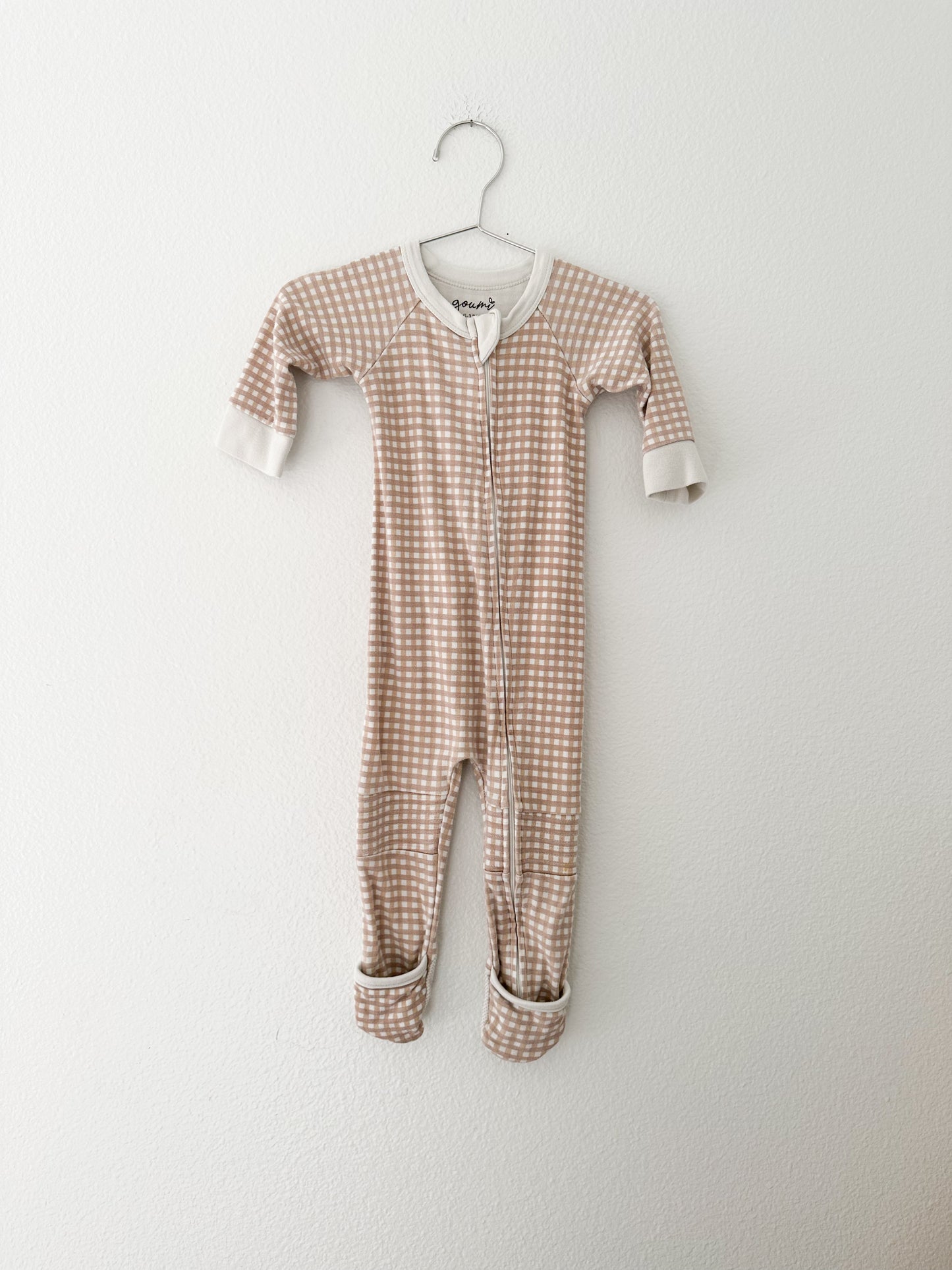 Goumi organic cotton sleeper|| picnic (6/12)