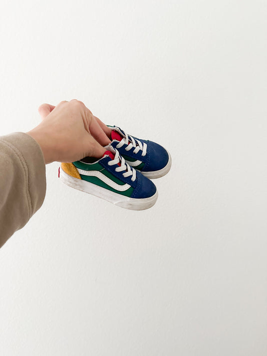 Colorblock vans || 6C