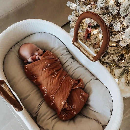 Brixton muslin cotton swaddle