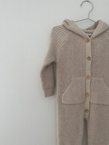 Jamie Kay Luca one piece|| Oatmeal Marle (2T)